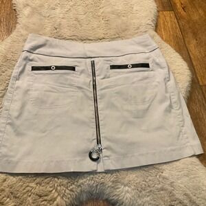 Jamie‎ Sadock Skort Size 8 Tan Golf Athletic Stretch Pockets Women's